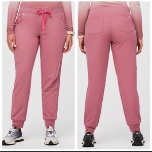 Figs High Waist Zamora Mauve Jogger Pants